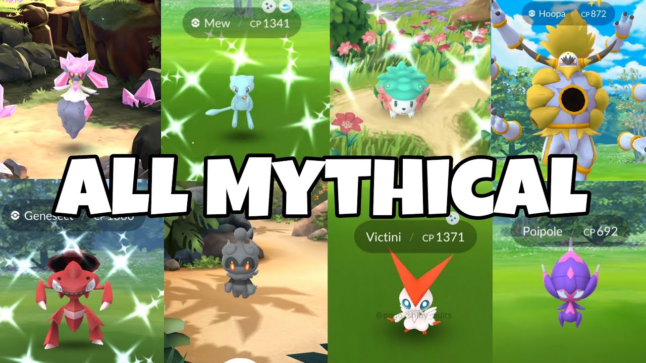 2024 All✨️Shiny Mythical Catches in #PokemonGo #viralvideo