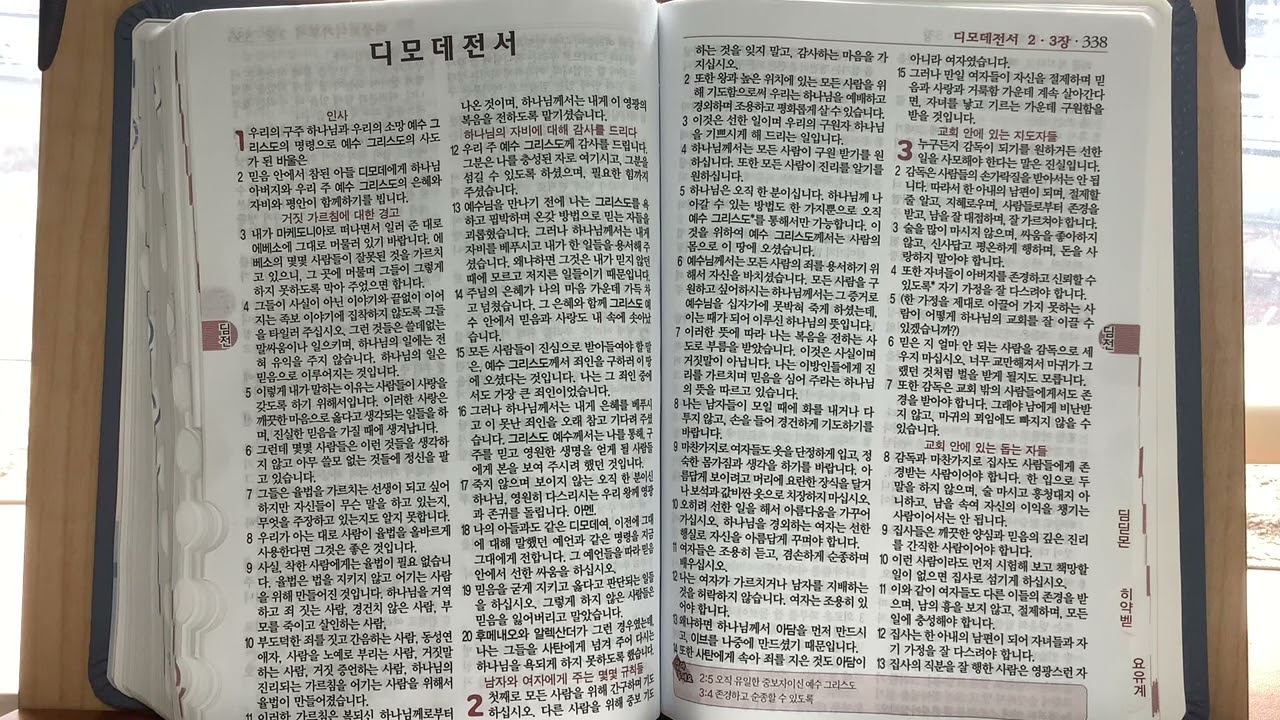 디모데전서 2장