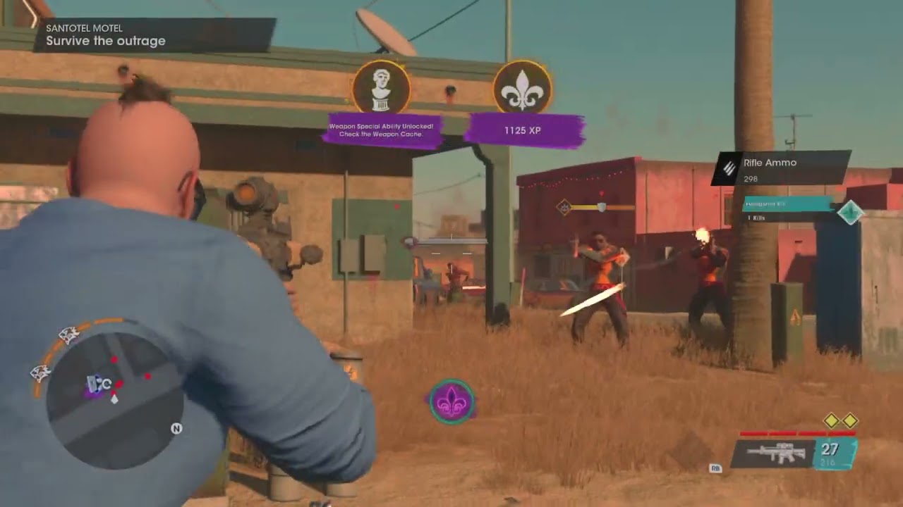 Saints Row 2022 AR 55 Burst Rifle This is how to unlock Signature Ability Beowulf Receiver