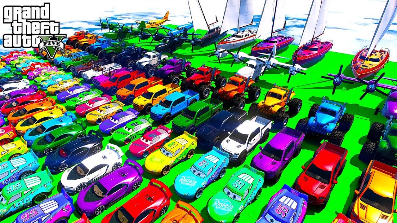 Superman Cars Racing Mega MULTI Ramp Challenge ! SUPERHEROS SPIDERMAN VC HULK Epic Stunt Race GTA 5