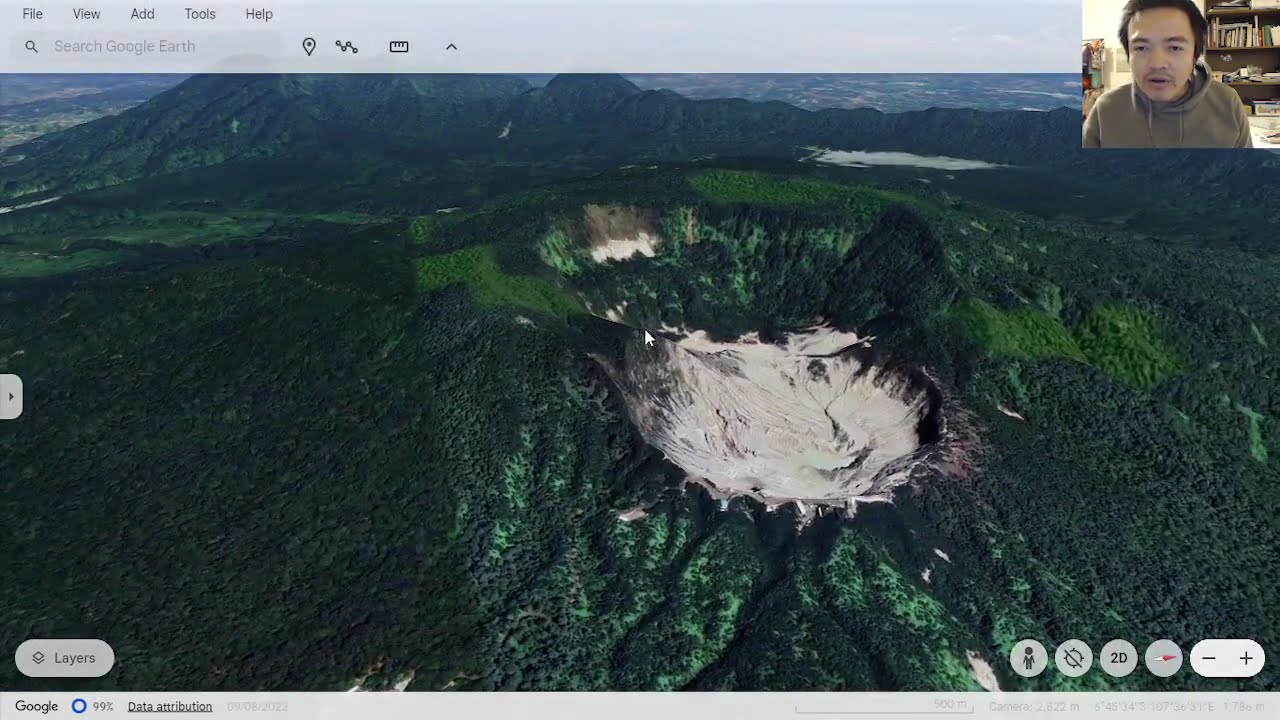 3 Menit Geomorfologi Gunung Sunda dan Gunung Tangkuban Parahu