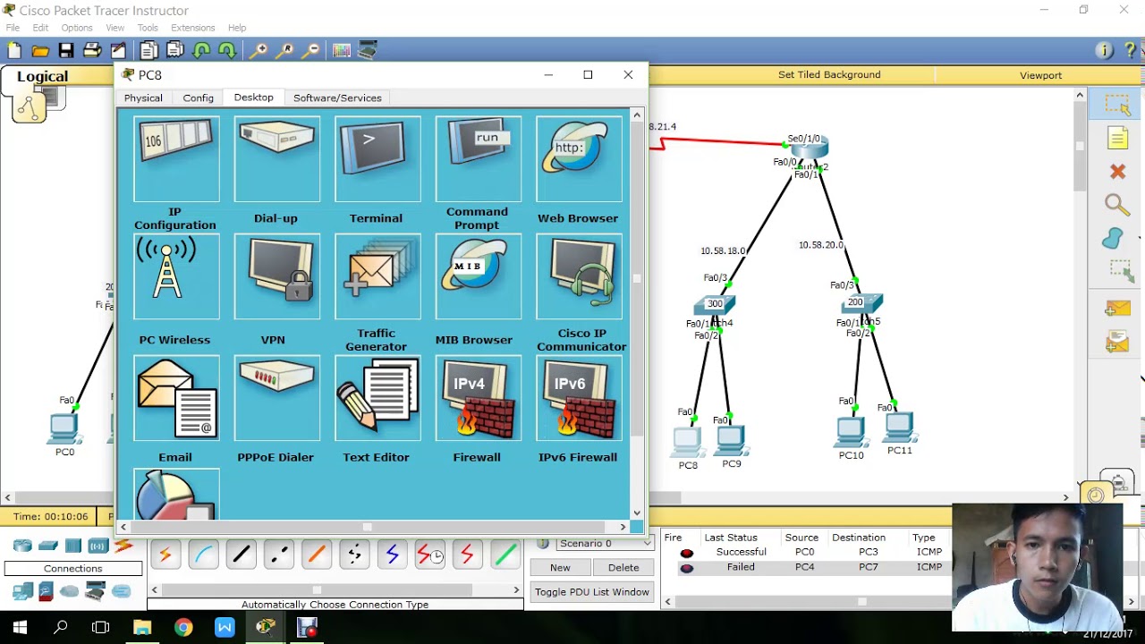 VLSM Static Routing with Cisco Packet Tracer