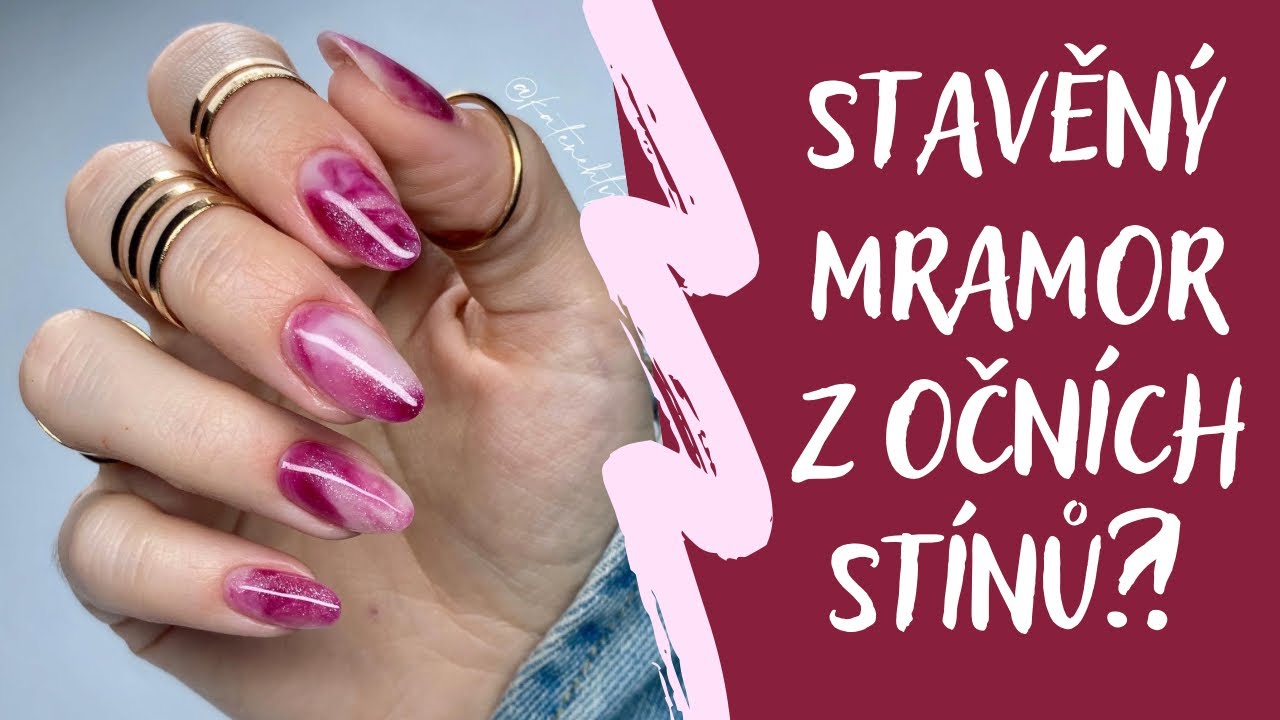 Stavěný mramor a míchání vlastní barvy polygelu 💅🏻 | Kate nehty