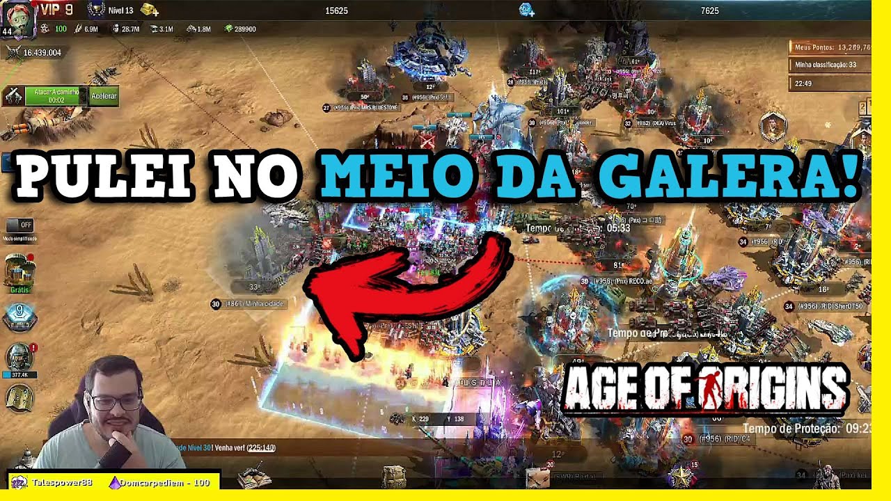 TINHA MUITO CASTELO AQUI! Age of Origins