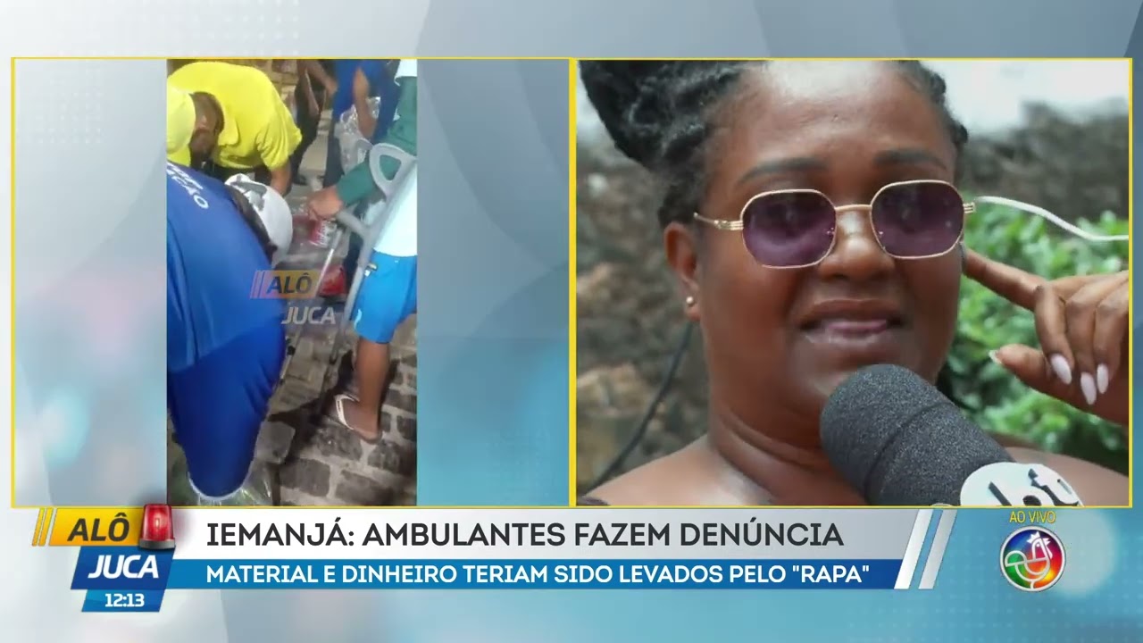 Iemanjá: Ambulantes fazem denúncia | ALÔ JUCA | TV ARATU