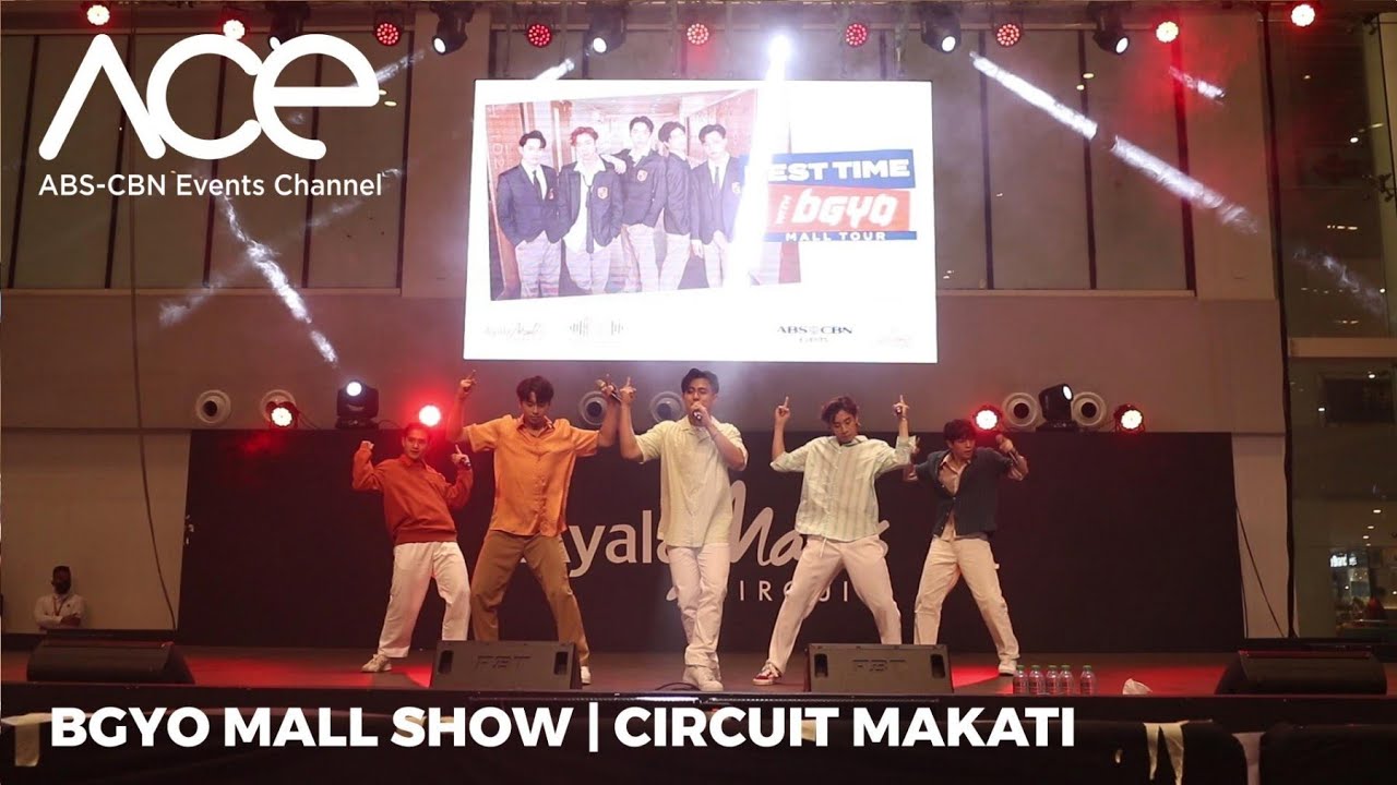 BGYO LIVE at Ayala Circuit Makati | Best Time Mall Show