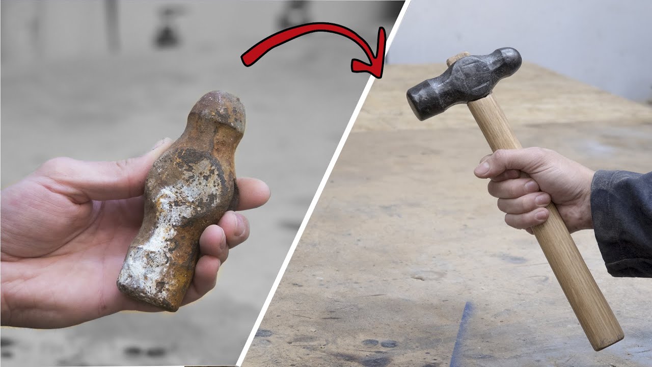 RESTAURO un martillo de MAS DE 100 AÑOS