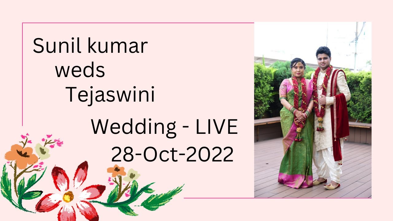 Sunil kumar weds Tejaswini