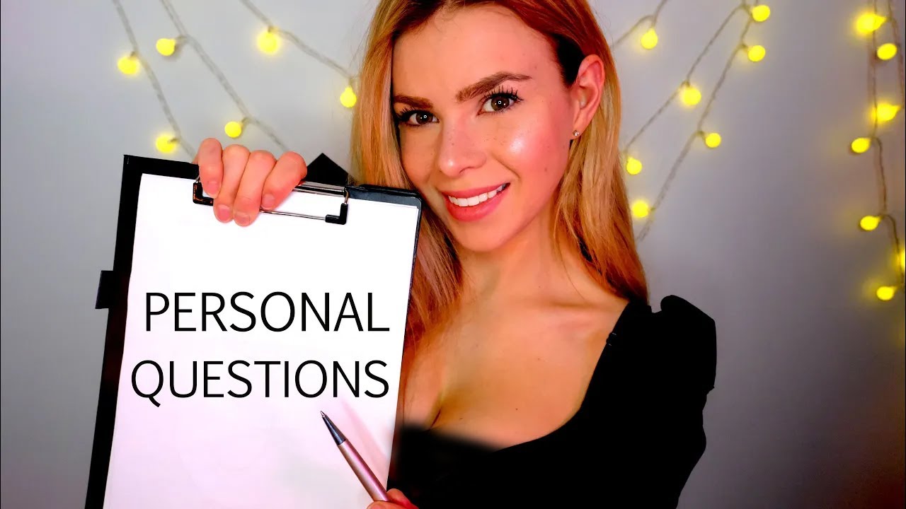 ASMR ASKING YOU PERSONAL QUESTIONS AT 1000% SENSITIVITY