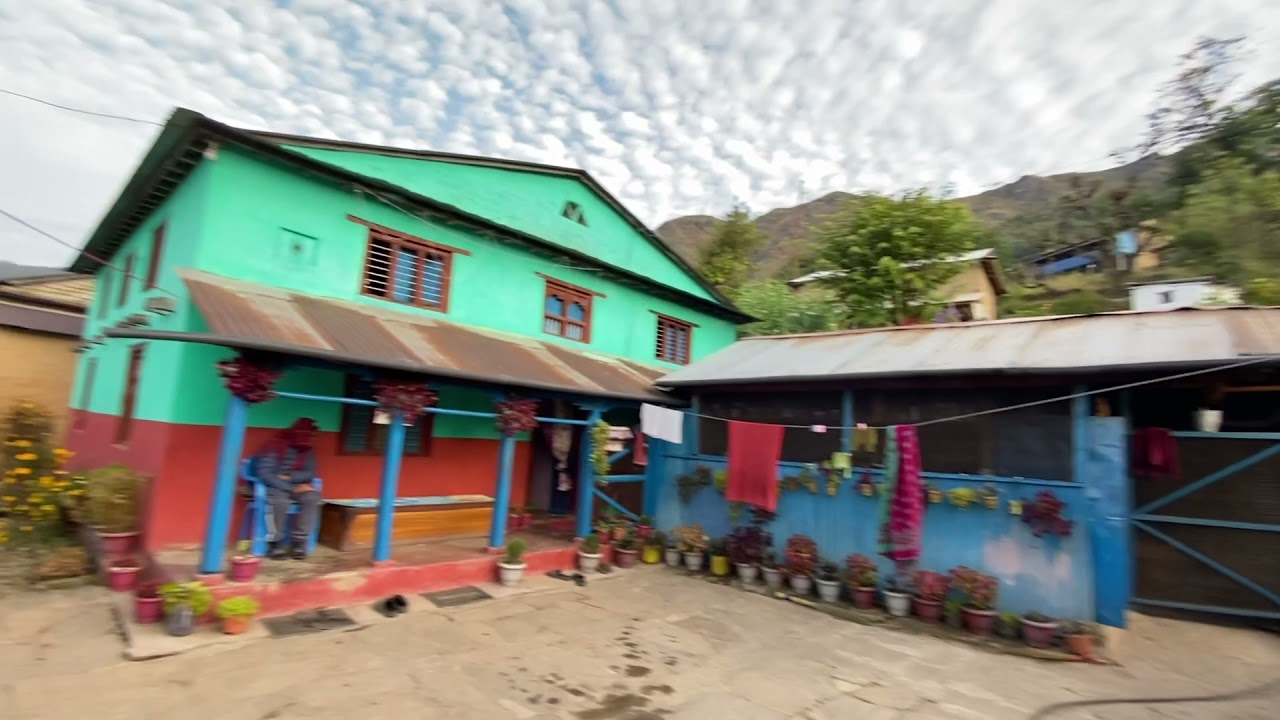 Walking around home / shot on iPhone 11 / Mahashila 4 Lamtun, Parbat