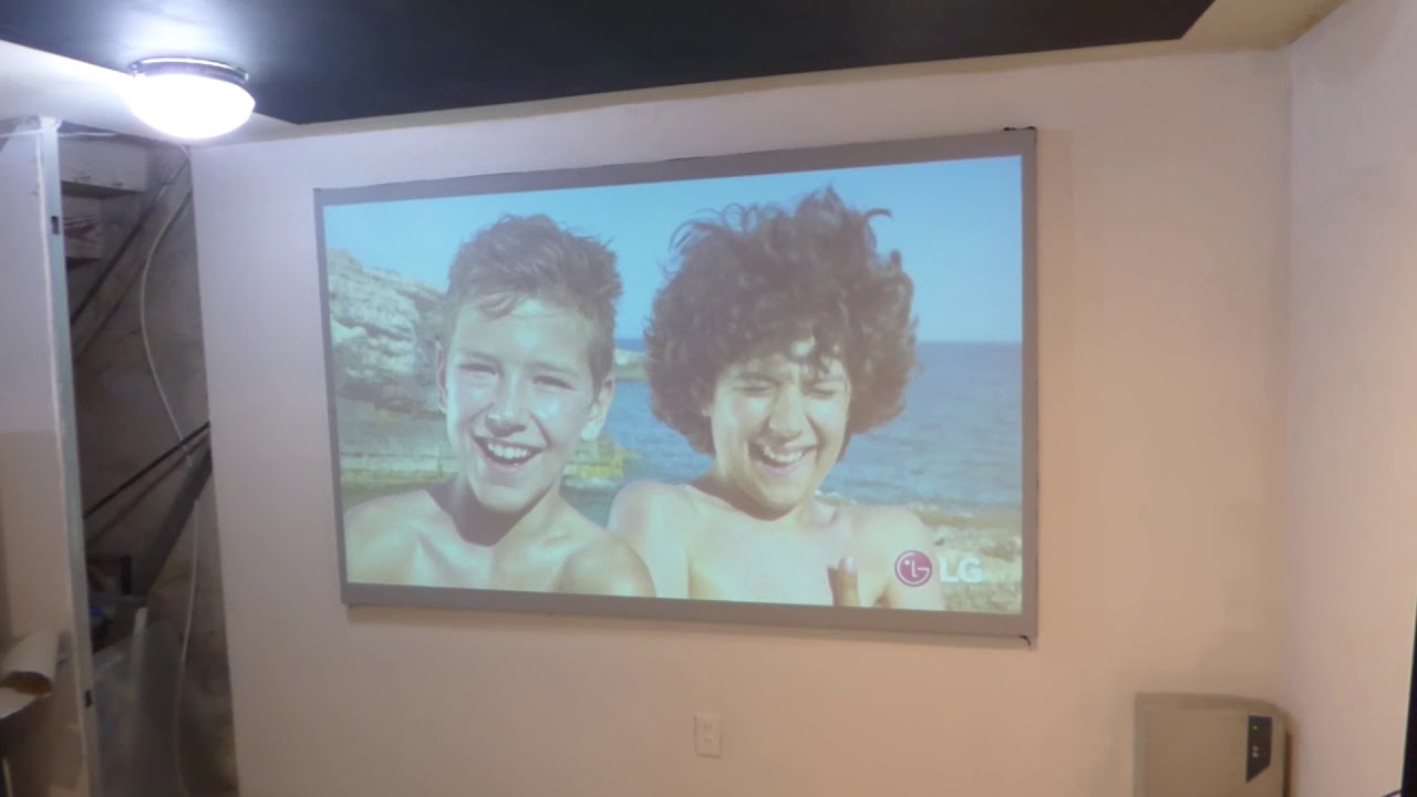 $50 NEC VT47 PROJECTOR, Lumens 1500, 720p, SVGA 600x800 on our ALR screen paint
