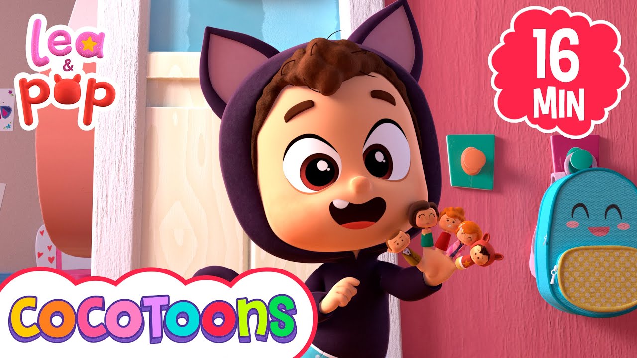 Finger Family more Nursery Rhymes from Lea and Pop | Cocotoons
