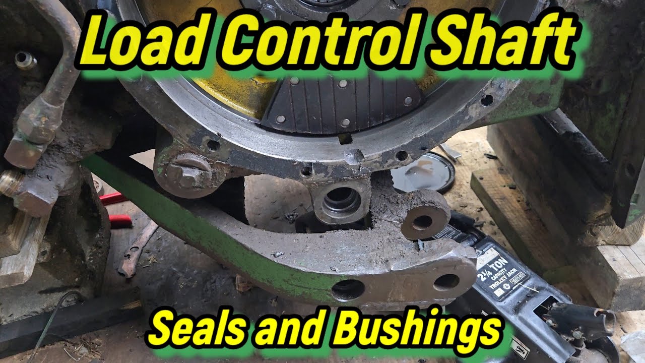 Ремонт вала управления нагрузкой John Deere