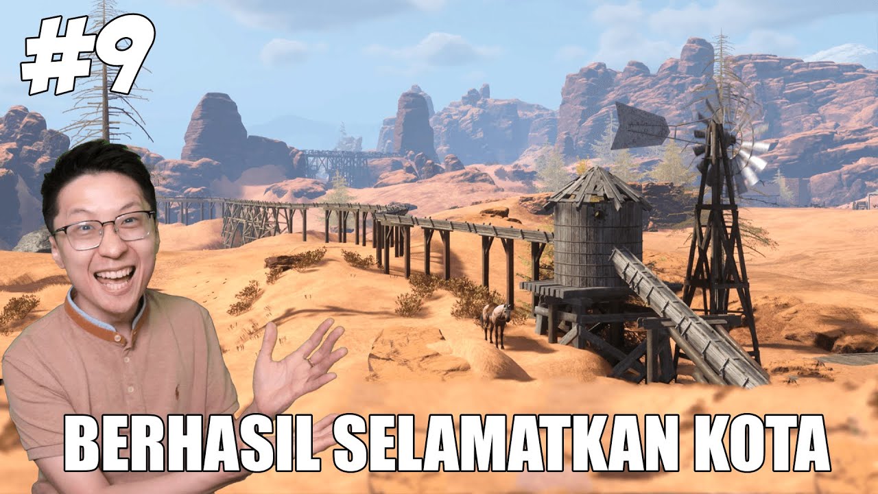 Kita Berhasil Selamatkan Kota Ini Dari Kekeringan - Cowboy Life Simulator Indonesia - Part 8