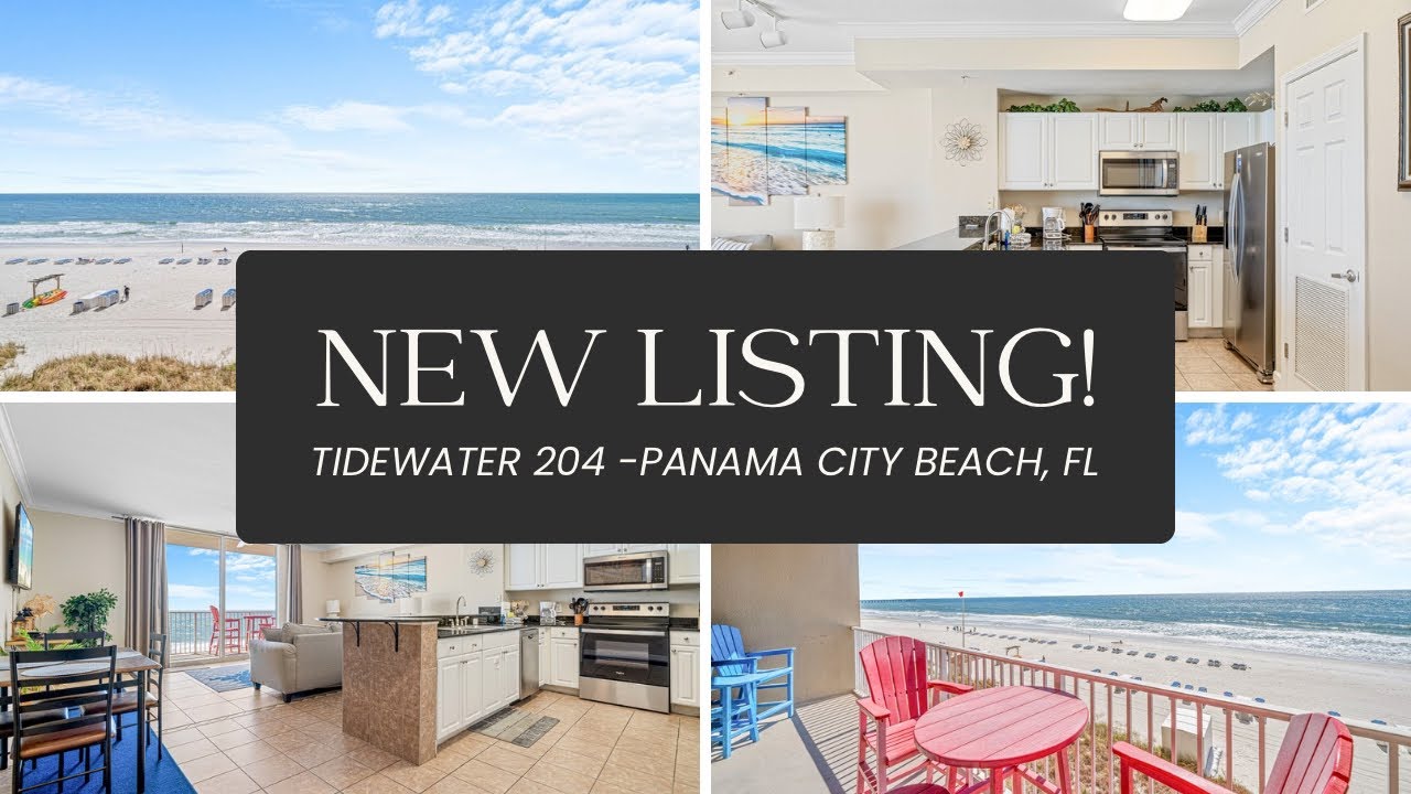 Beachfront Condo for Sale | Tidewater 204 | Panama City Beach