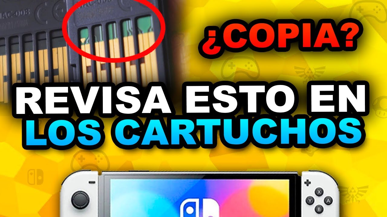 Como revisar los Cartuchos de Nintendo Switch USADOS