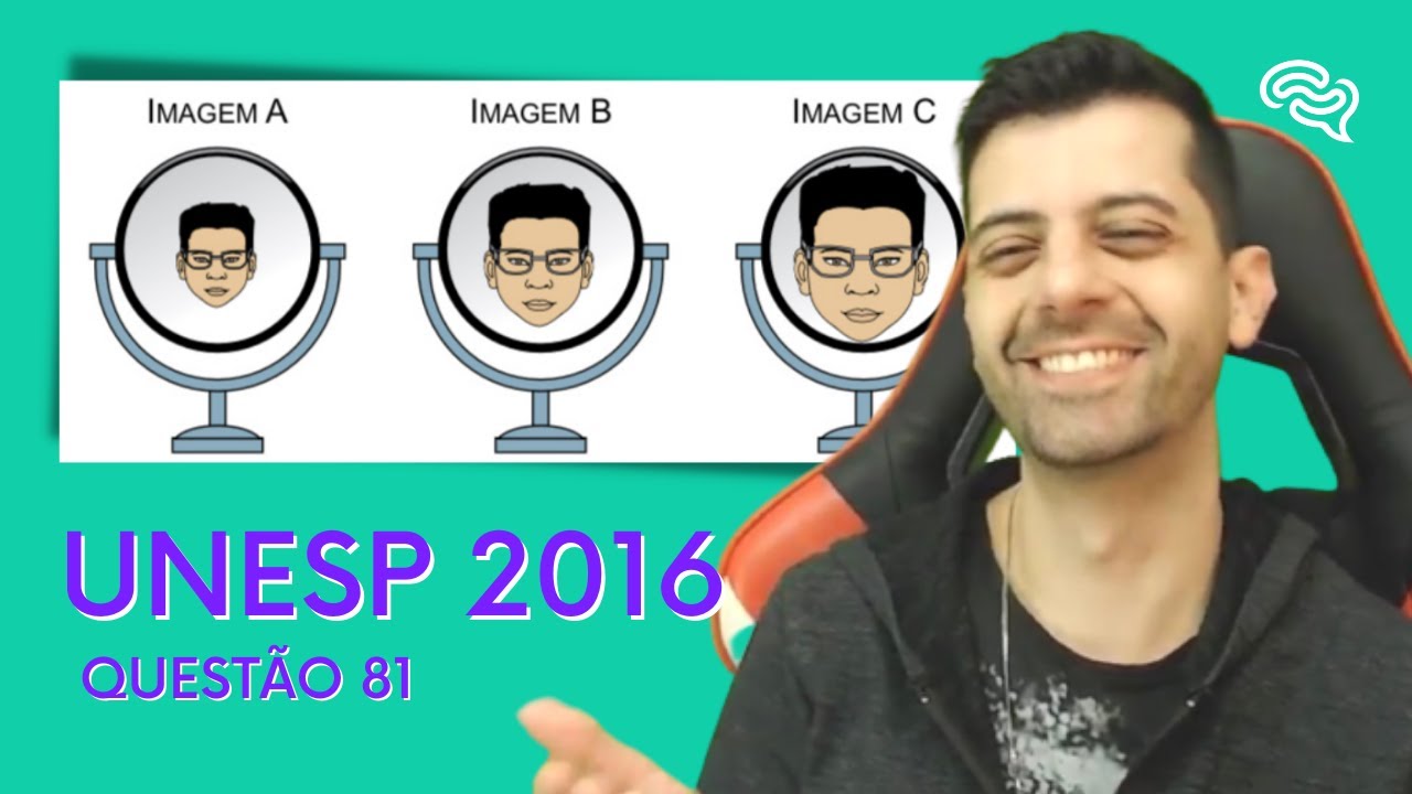 UNESP 2016 - Q81 - Quando entrou em uma ótica para comprar novos óculos, um rapaz deparou-se com