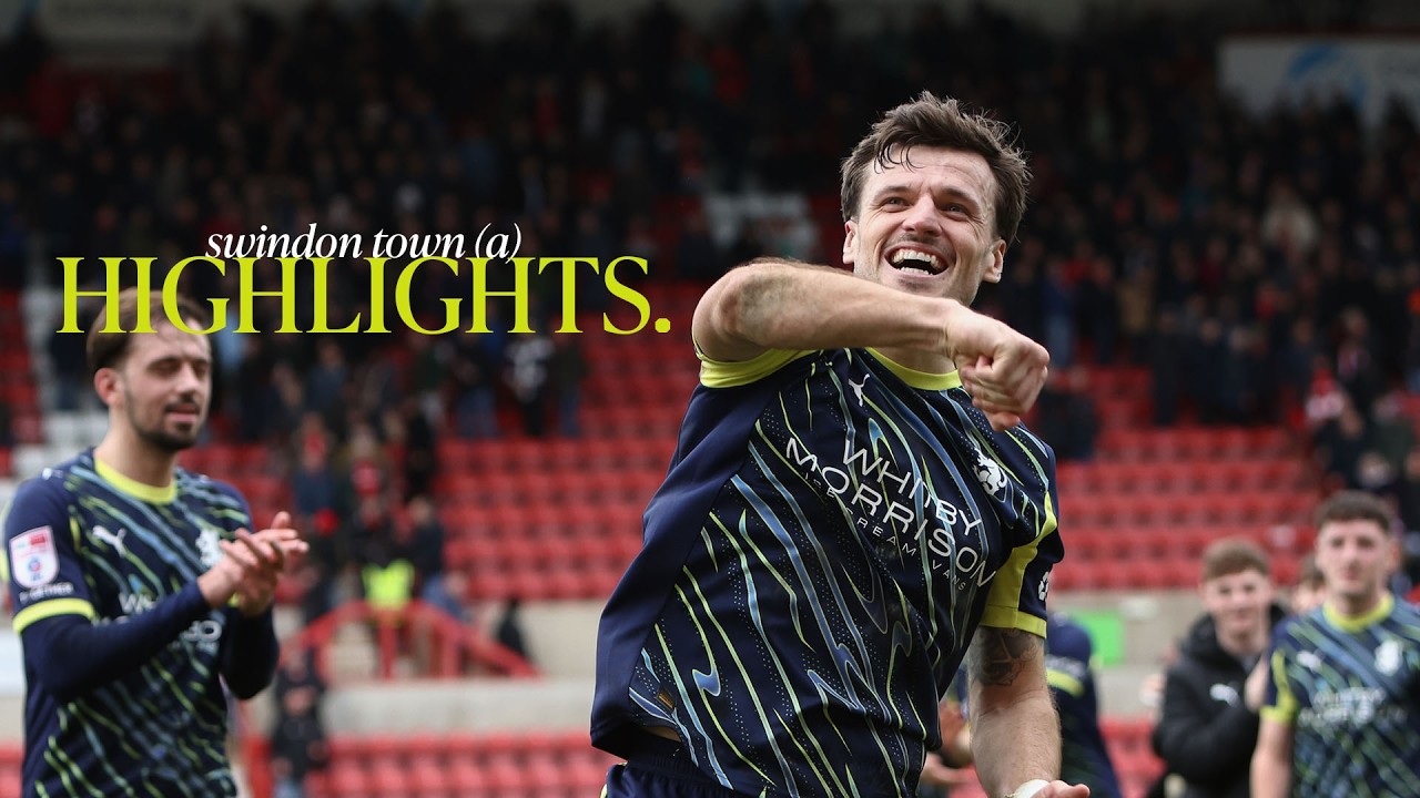 Swindon Town v Crewe Alexandra Highlights