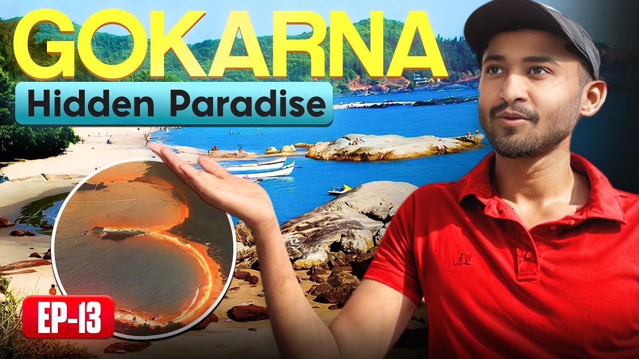 Gokarna Hidden Paradise 🌊 | Mumbai to Karnataka Series EP 13 | Om Beach, Kudle & More