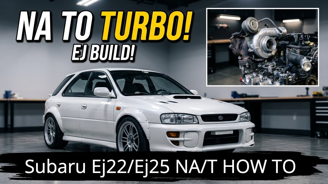 Subaru EJ22/EJ25 NA to Turbo Conversion Part 1