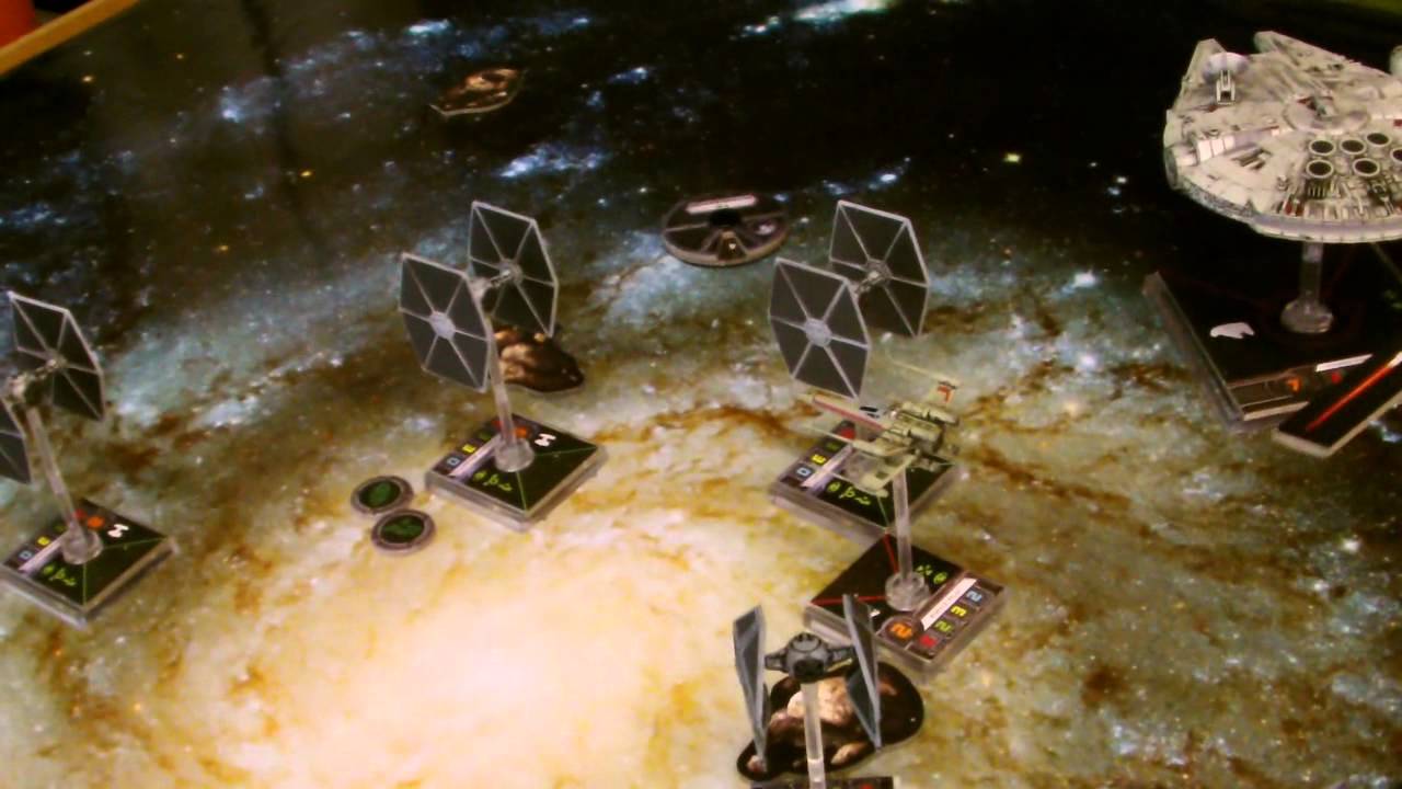 X-wing Batrep - Mini Swarm vs Falcon XX