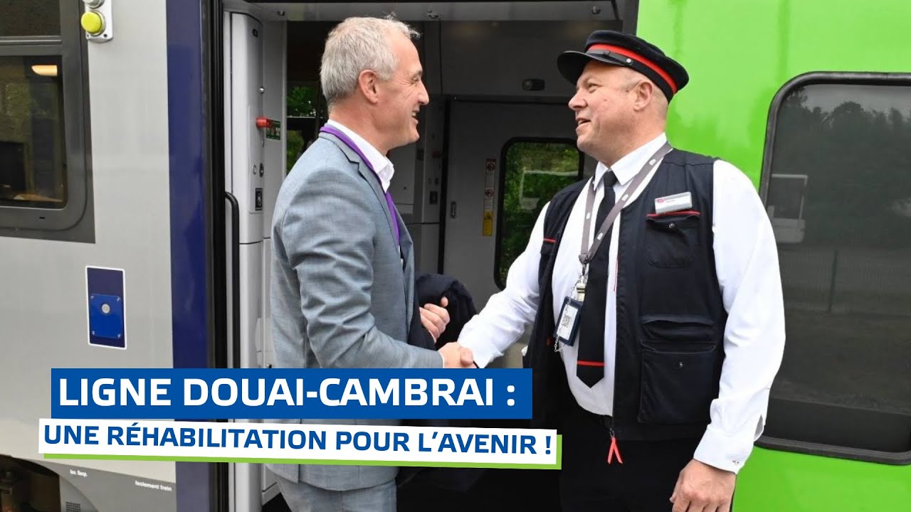 Douai-Cambrai : une ligne ferroviaire réhabilitée pour l’avenir