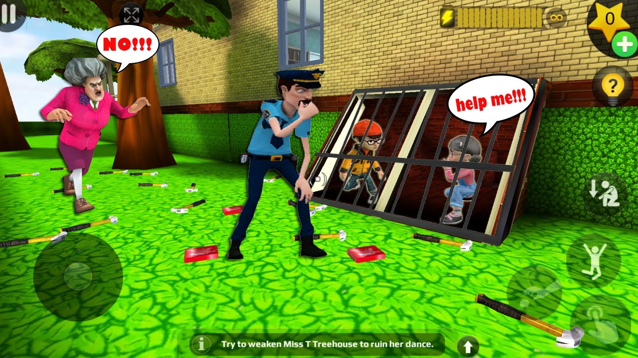 Miss T New Power Update Scary Teacher 3D Play as Miss T Gameplay  |  part 2637