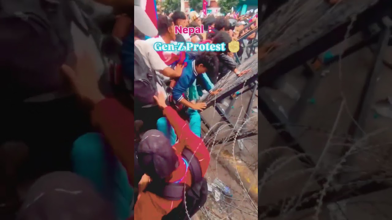 Gen Z Nepal Protest 2025  🔥 | Youth Power Rising Against Injustice