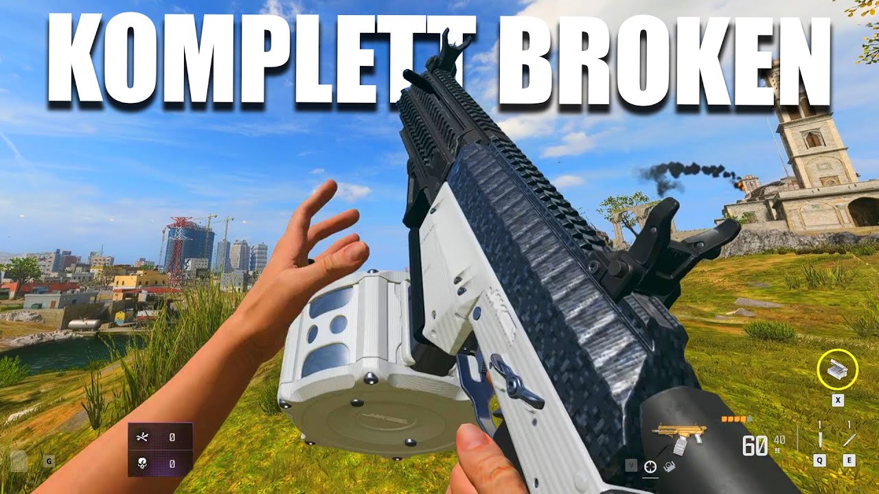Warzone 3 und es gibt jetzt eine Vollauto 60 Schuss Dauerfeuer Shotgun