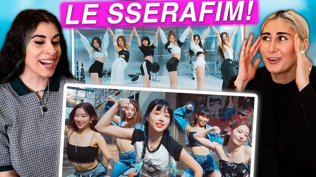 FIRST TIME Reacting to LE SSERAFIM! 🤯 (