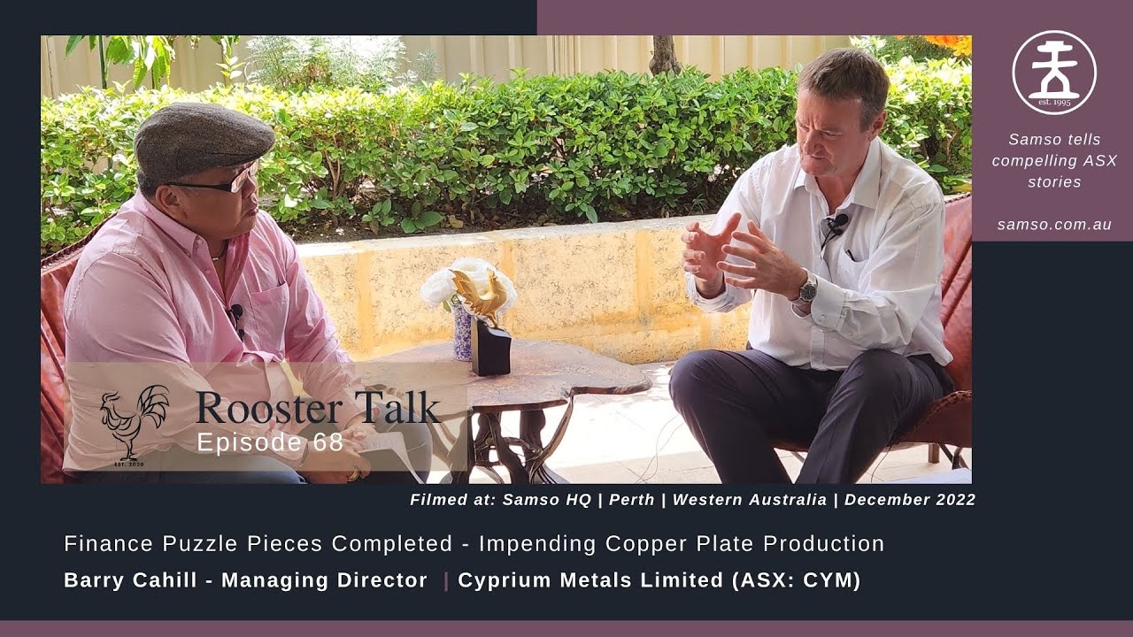 Finance Puzzle Pieces Completed - Impending Copper Plate Production - Cyprium Metals Limited (CYM)