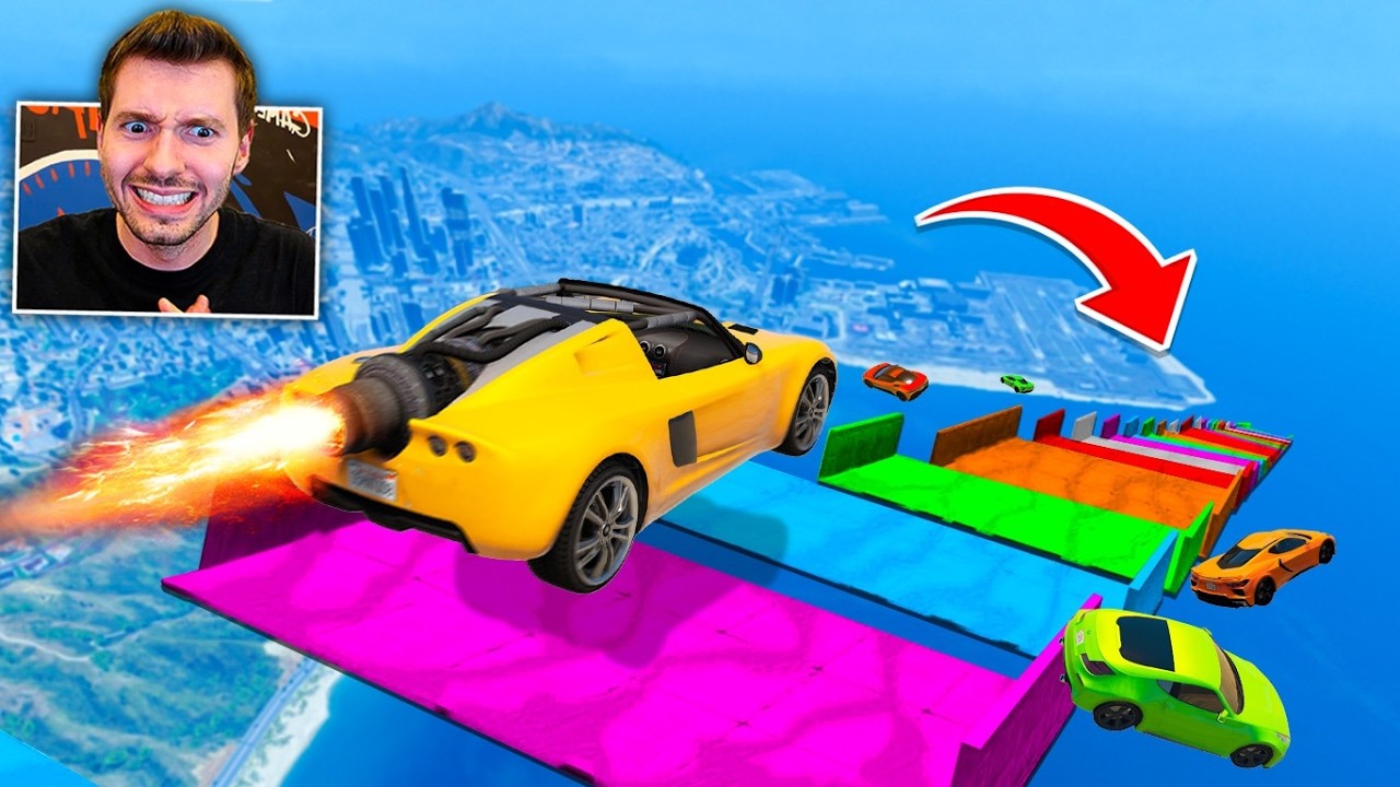 GTA V Online: SEM FREIO! VAI E VOLTA em todos os MAPAS SEM FREIO!
