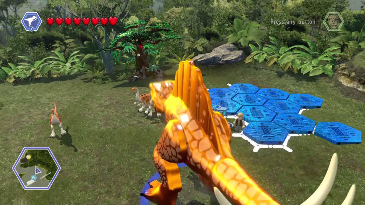 LEGO® Jurassic World all custom dinosaurs