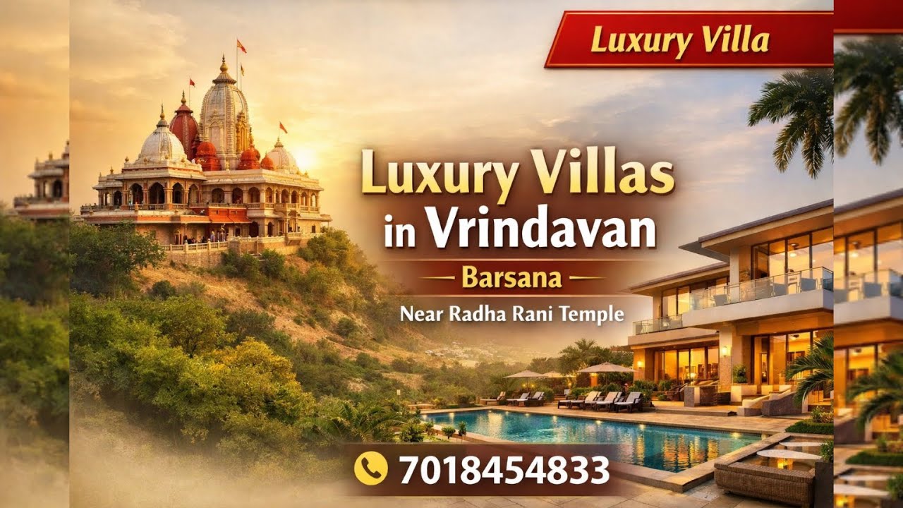 Shri Divine Vasundhara Barsana | Luxury Villas Near Vrindavan | Premium Real Estate