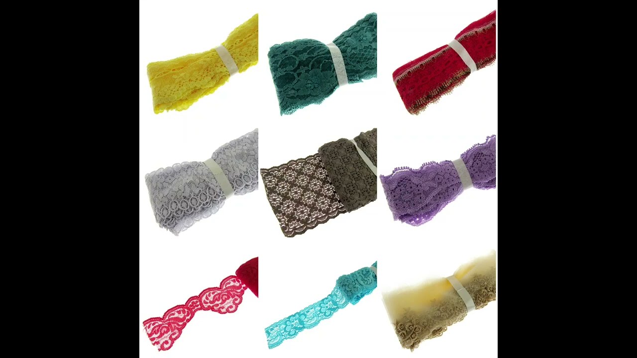 Lace trimmings - 3 meters in a bundle