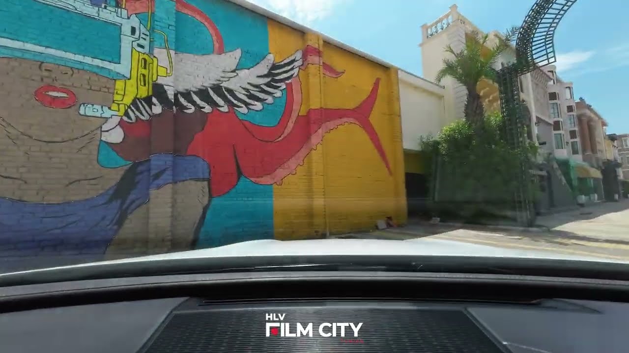 Timelapse directions to HLV Film City Punjab