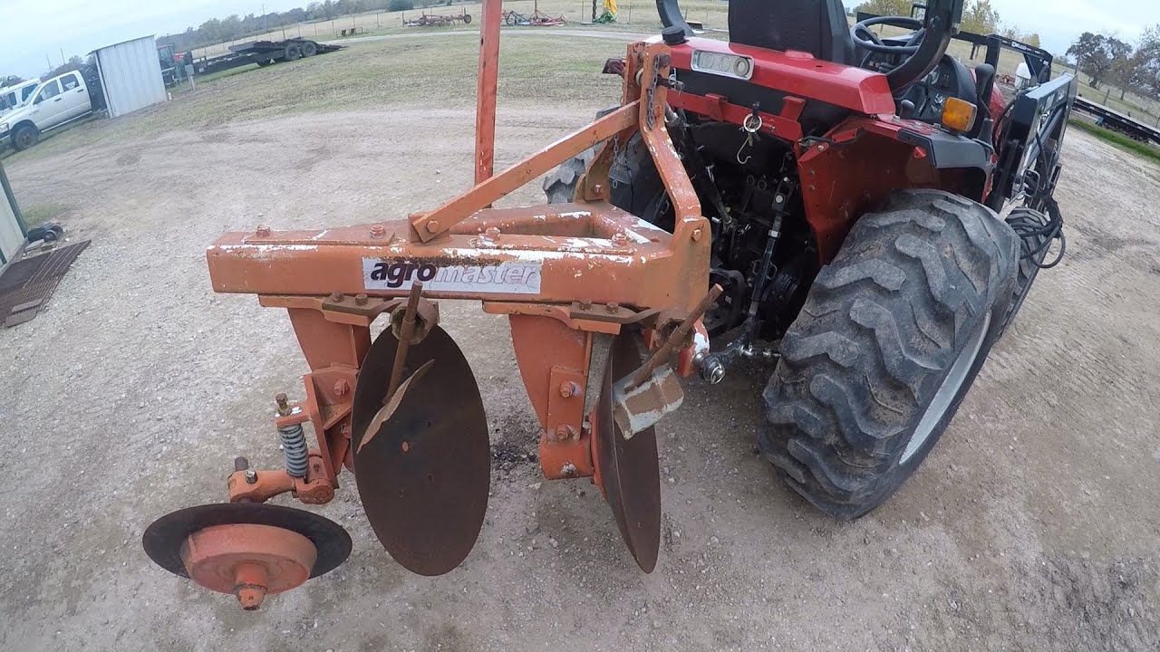 How to Plow with a TYM Compact Tractor