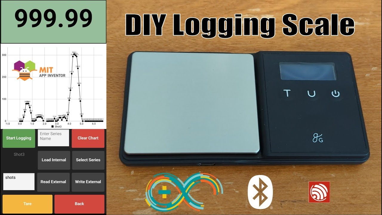 DIY Data Logging Scale with  Android App (w/source)