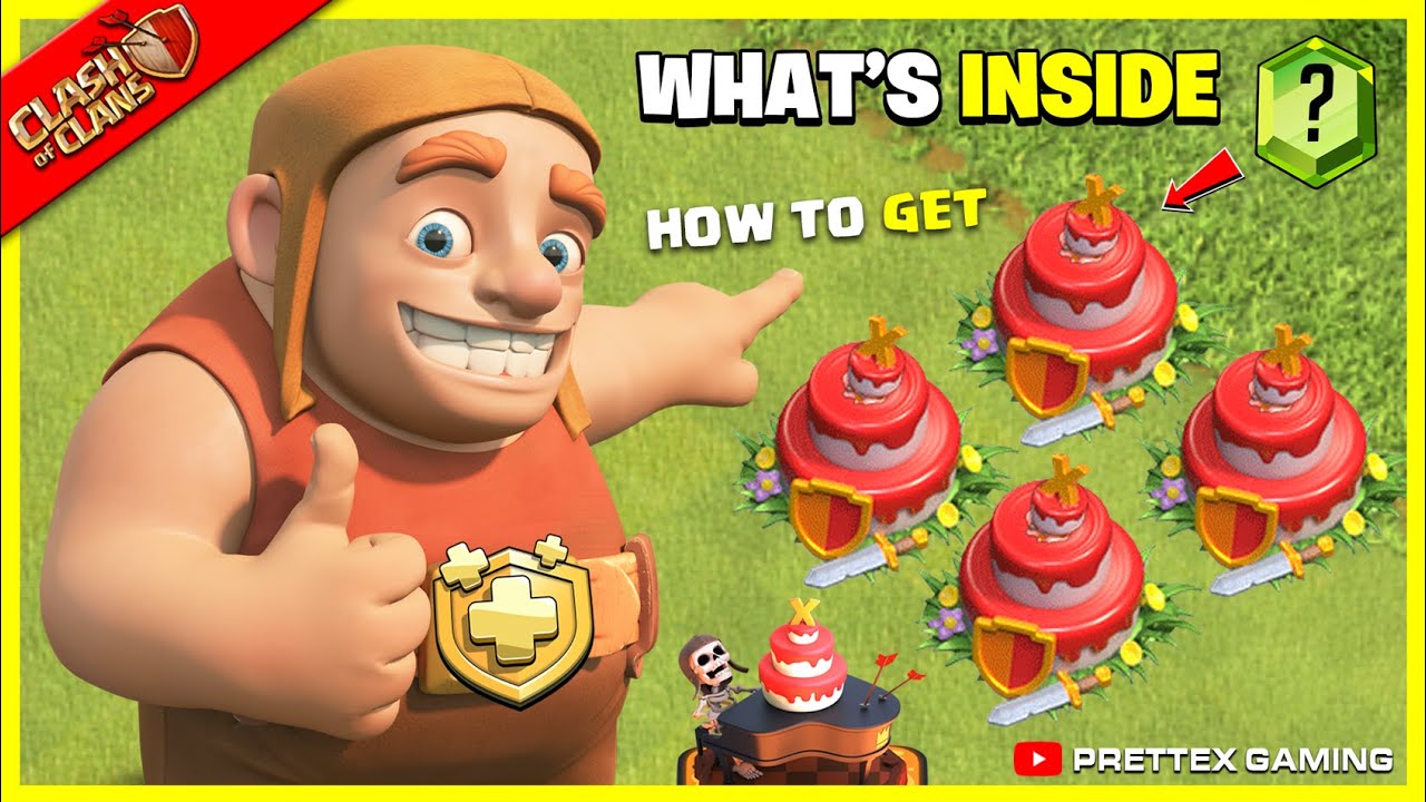 Что внутри торта на 10-летие 2022 &mdash; Clash of Clans