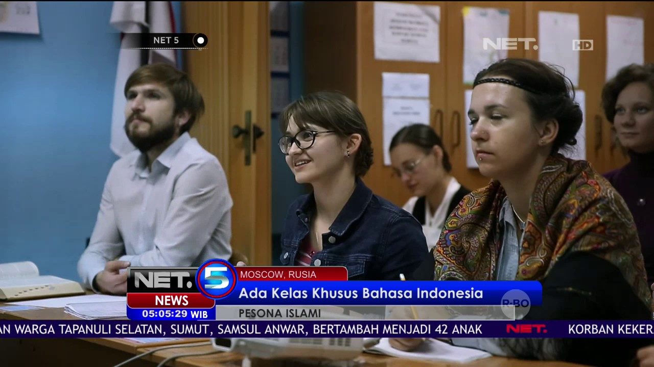 Intip Semangat Masyarakat Rusia Belajar Bahasa Indonesia - NET5