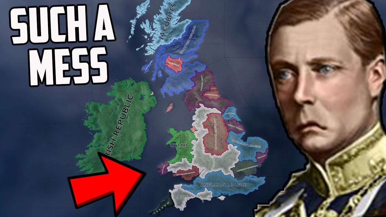 What If The UK Was An ABSOLUTE MESS?! HOI4