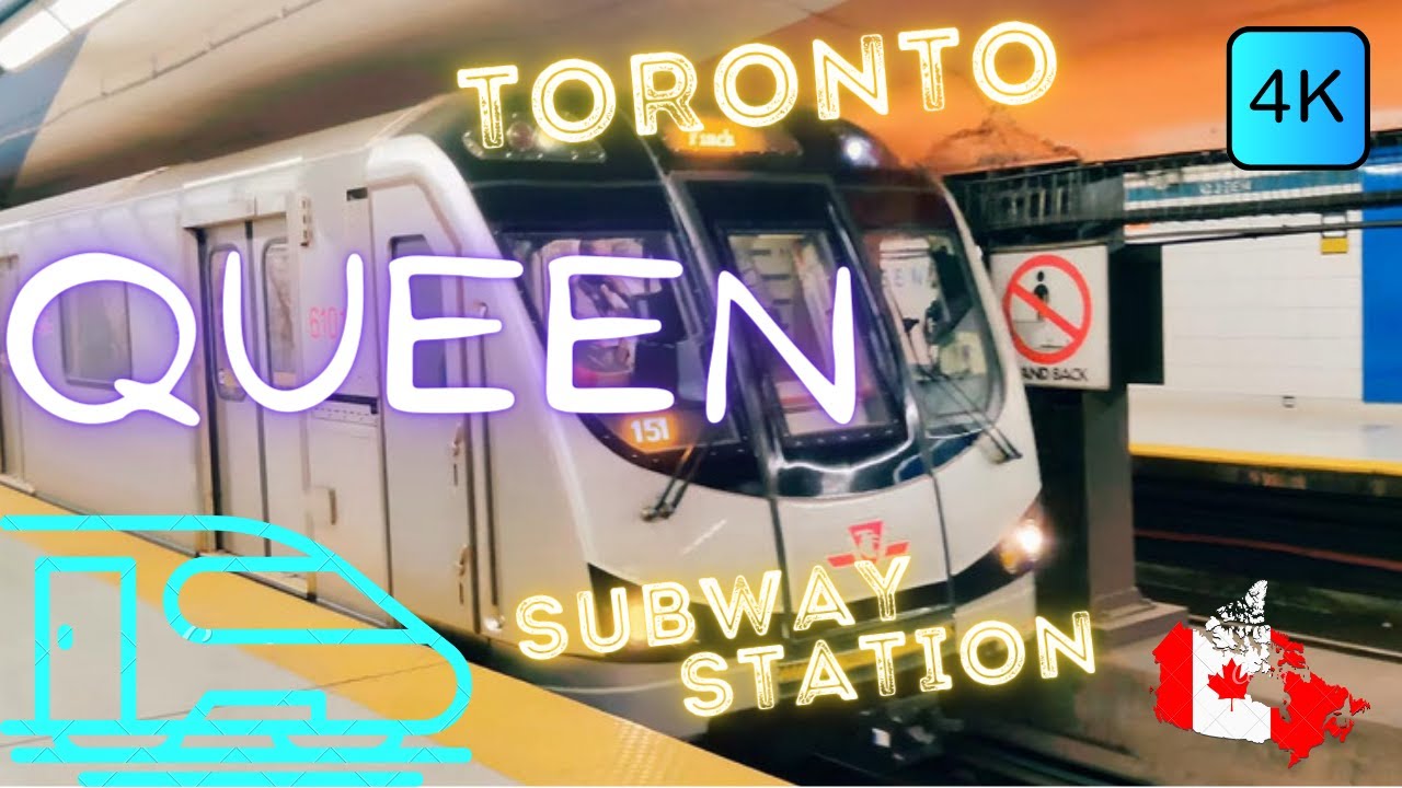 TORONTO, CANADA 🇨🇦 &ndash; QUEEN SUBWAY STATION, LINE 1 &ndash; 4K WALK