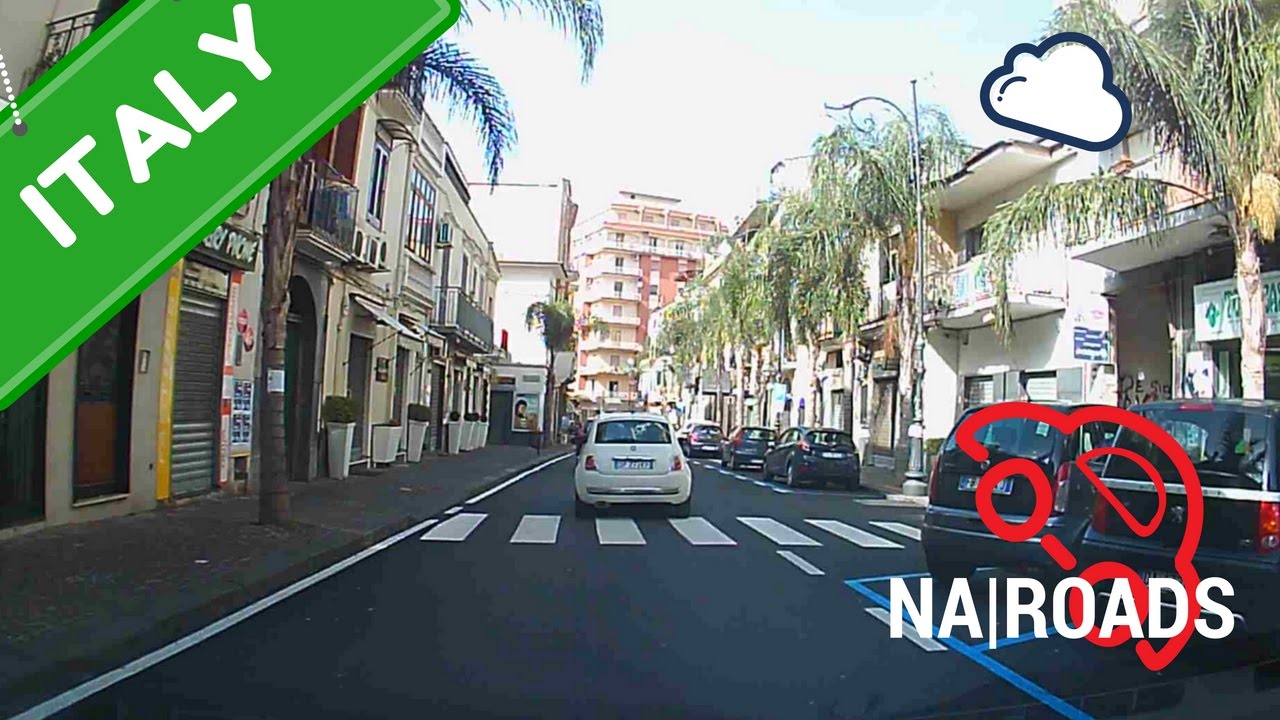 Driving through Angri (Salerno) from S.Antonio (Napoli)