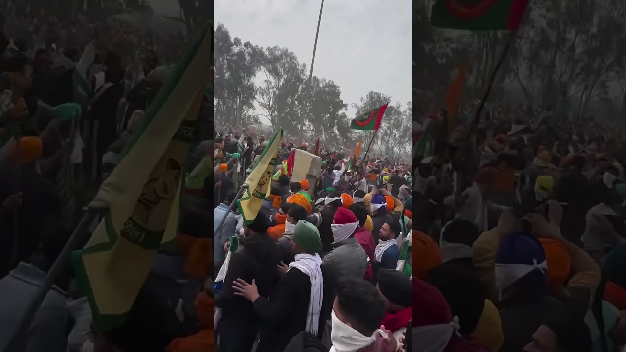 Kisan Andolan Live, Kisan Andolan Latest News, kisan andolan Video 2024