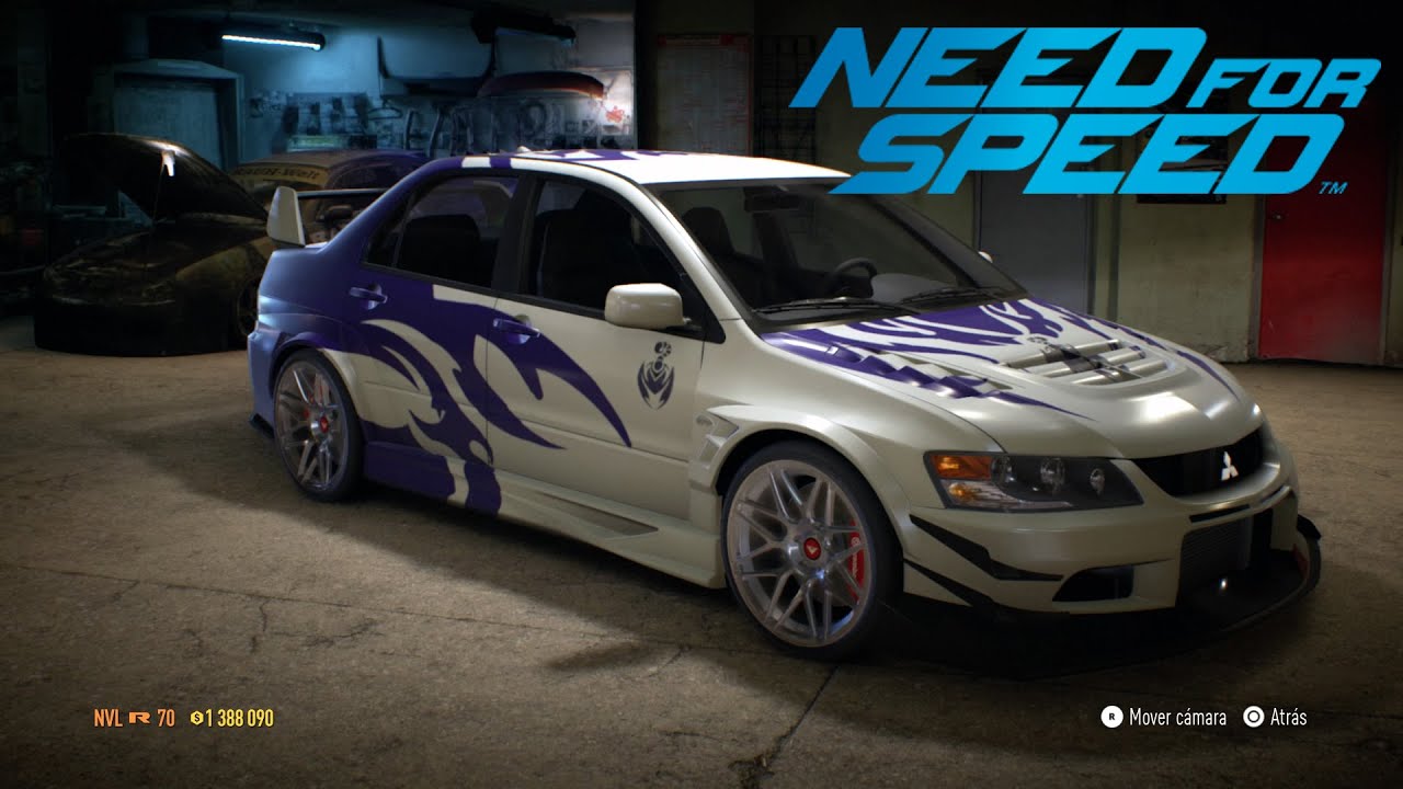 Need For Speed - Speed Paint #5 Mitsubishi Lancer Evolution MR NFS Carbon Scorpios