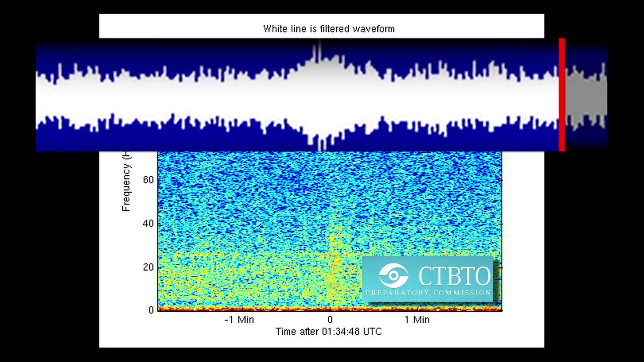 Sound from CTBTO Hydrophone of Interest to Search for Missing Flight MH 370