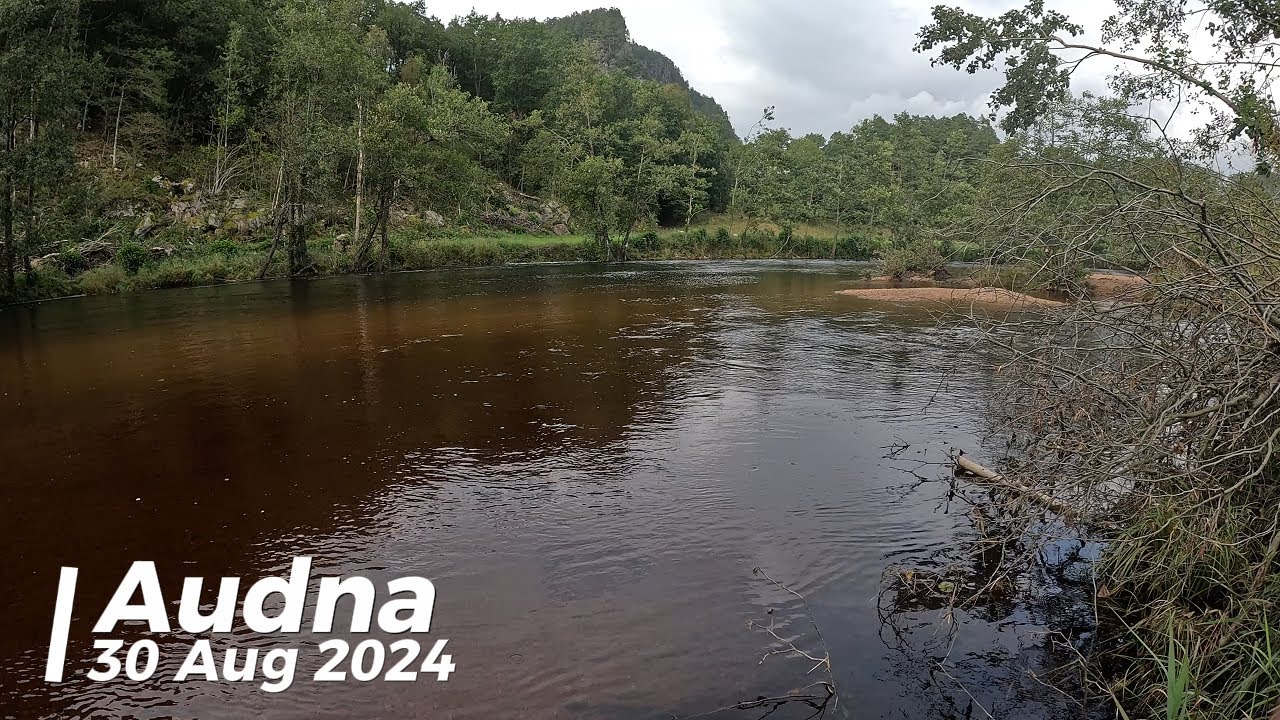 The beautiful river Audna