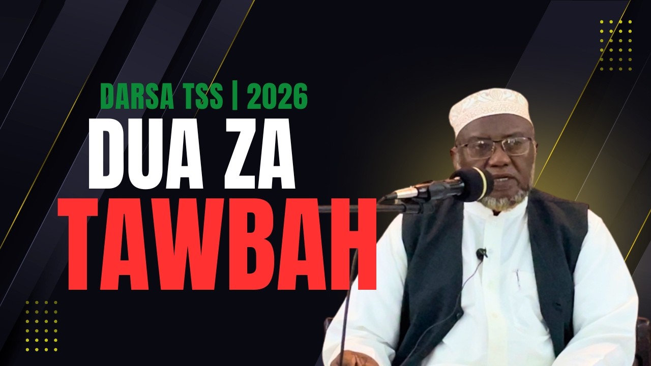 DUA KAMILIFU ZA TAWBAH