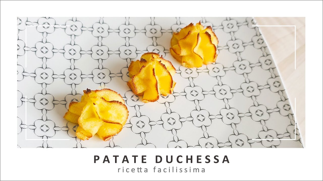 Patate Duchessa | Ricetta facilissima