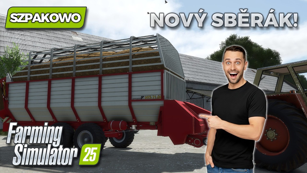FS25 | Szpakowo🐦 #23 | KONEC ŘEPKY & NOVÝ SBĚRÁK! 🤩 Fortschritt v akci | Let’s Play